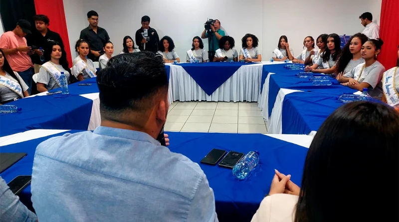reinas nicaragua, cultura, historia, minjuve, trabajo social, capacitacion,