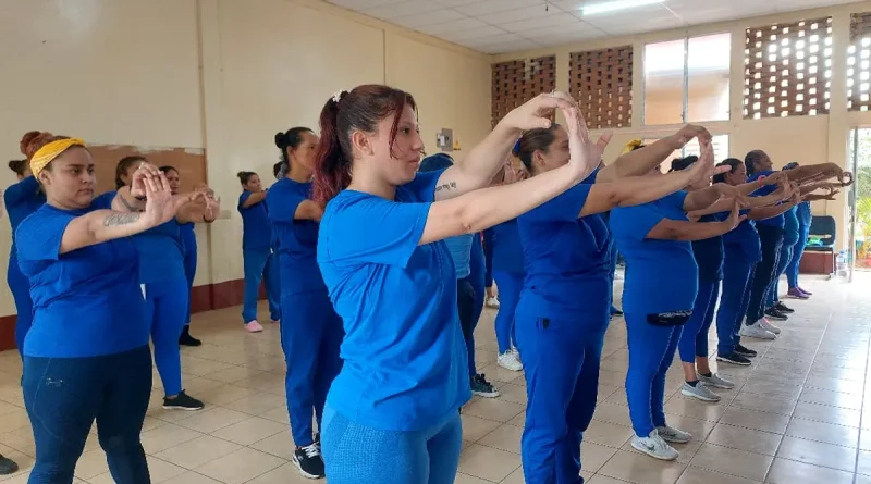 Centro penitenciario de tipitapa, mujeres, protagonista, Comandante Tomás Borge, Zumbatón,