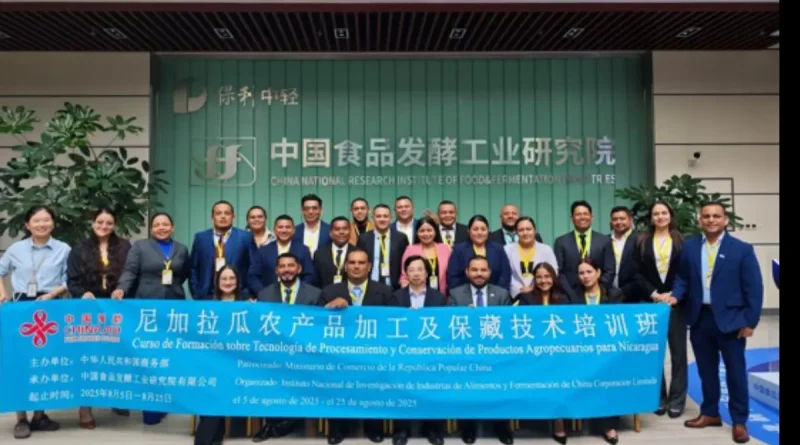 China, Nicaragua, cooperación, curso, conservación de productos, inauguración,