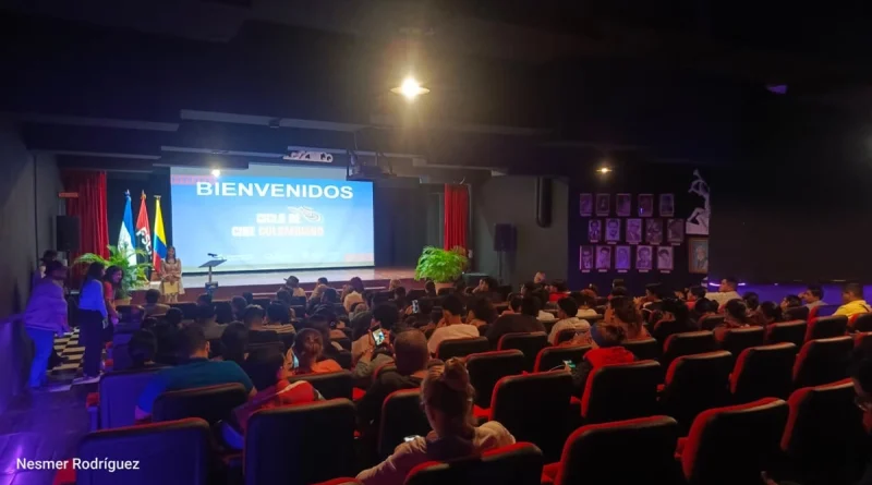 cinemateca nacional, nicaragua, managua, cine colombiano, embajada de colombia en nicaragua, sala mayor en managua