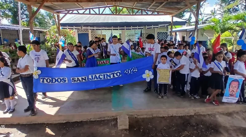 nicaragua, desfile patrio, nueva segovia, ciudad antigua, todos san jacinto,