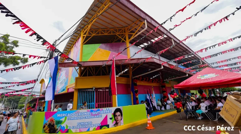 alcaldía de Managua, mejora, nuevo galeron, mercado Leonel Gutierrez, mercado Virgen de Candelaria, Managua,