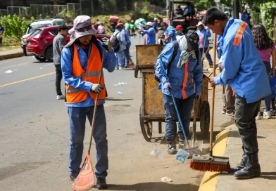 managua, alcaldia de managua, nicaragua, limpieza,