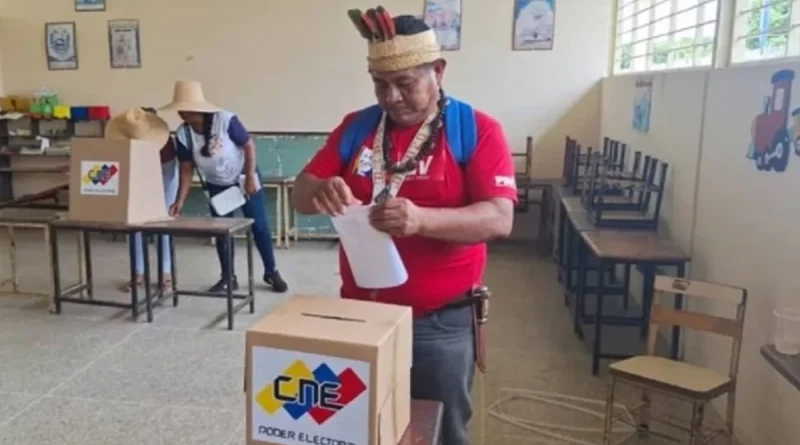 venezuela, telesur, votaciones, comunidades indigenas,