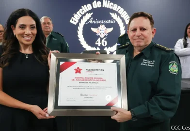 acreditación internacinal, General de Ejército Julio César Avilés Castillo, Hospital militar, cuerpo médico, celebra, 46 aniversario,