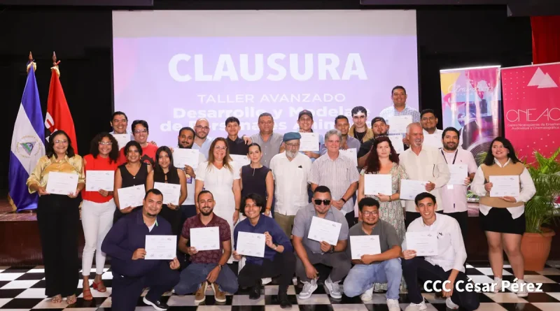 Taller Avanzado de Desarrollo y Modelaje de Personajes Animados, Cinemateca,