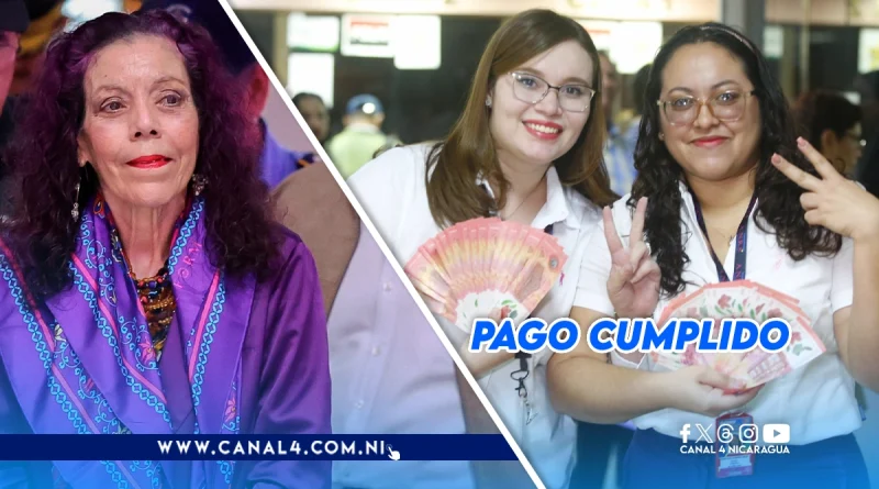 nicaragua, pago, pago salario, rosario murillo,
