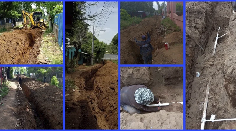 enacal, mejoramiento, managua, sabana grande, agua potable,