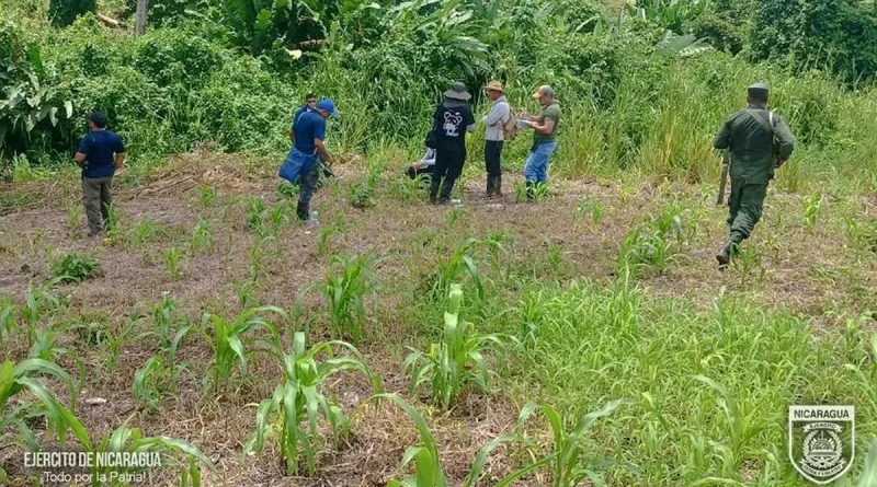 inspección ambiental, Ejército de Nicaragua, funcionarios del estado, MARENA, Jinotega, San José de Bocay, acompaña,