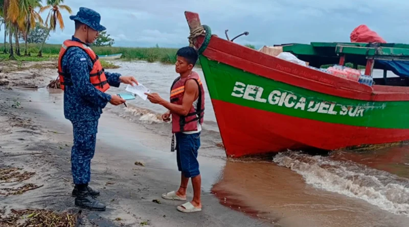 ejercito de nicaragua, inspección, pesca, nicaragüa,