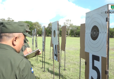 detonaciones, ejercito de nicaragua, ciudad sandino, cartuchos de salva,