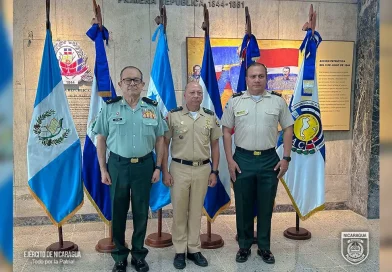 Ejército e Nicaragua, CFAC, Fuerzas armadas centroamericanas, sanidad militar,