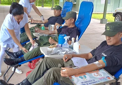 esteli, ejercito de nicaragua, banco de sangre, donancion de sangre,