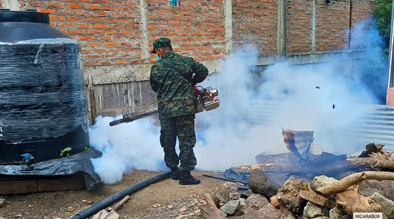 ejercito de nicaragua, jornada epidemiológica, esteli, madriz, nueva segovia, minsa,