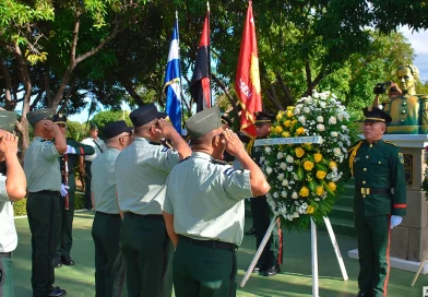 ejercito de nicaragua, general jose dolores estrada, aniversario, conmemoracion,
