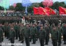 prácticas generales, 46 aniversario de constitución, plaza la fe, managua, ejército de nicaragua, managua