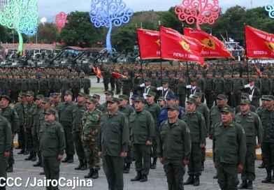 prácticas generales, 46 aniversario de constitución, plaza la fe, managua, ejército de nicaragua, managua