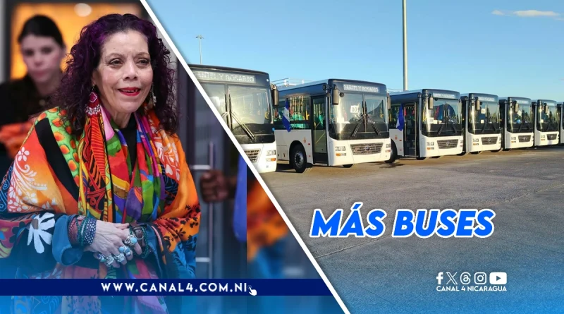 nicaragua, gobierno de nicaragua, china, belarus, buses, autobuses, rosario murillo,