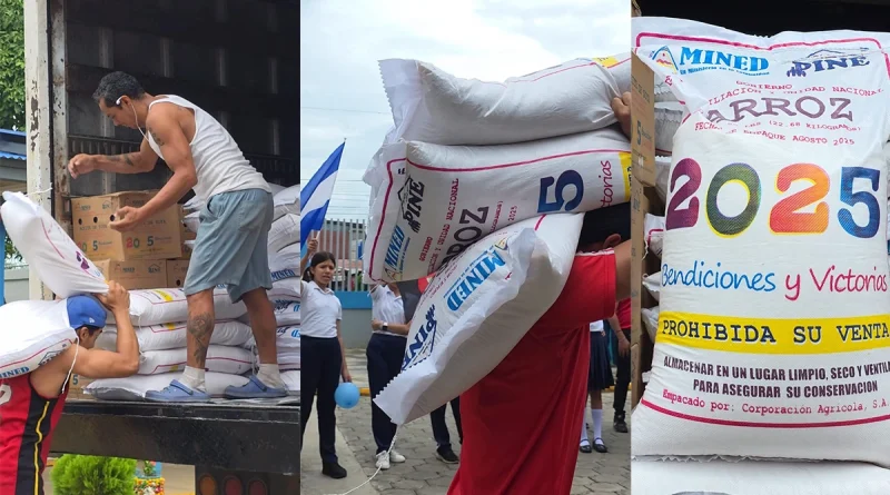 gobierno de nicaragua, mined, merienda escolar, managua,