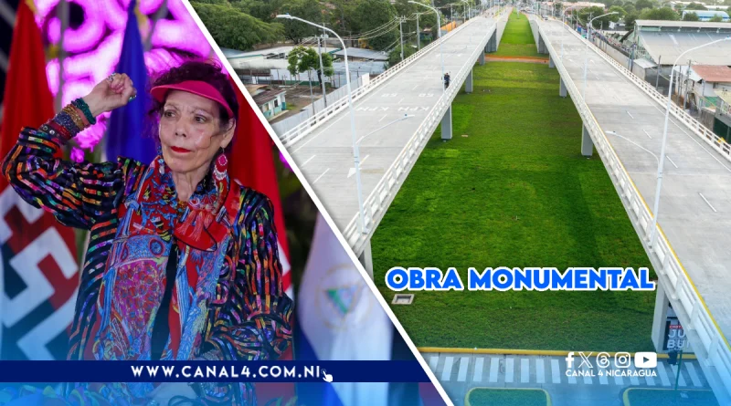 nicaragua, paso a desnivel comandante julio buitrago, managua, rosario murillo,