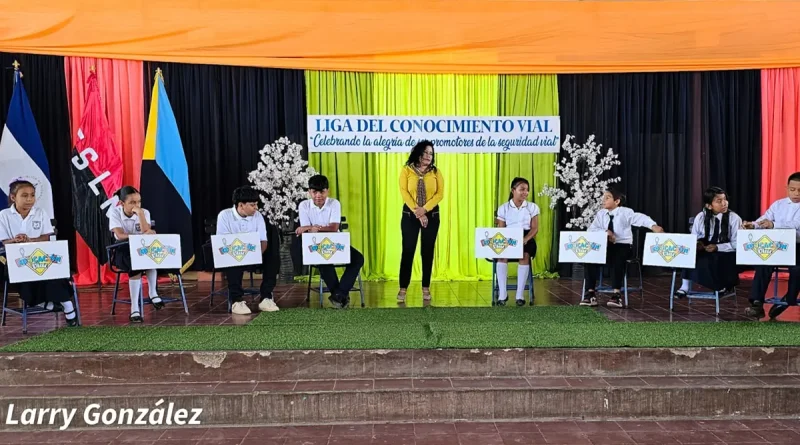 Nueva Segovia, Liga del Conocimiento Vial 2025, estudiantes, policía Nacional, MINED, participan, educación, prevención de accidentes,