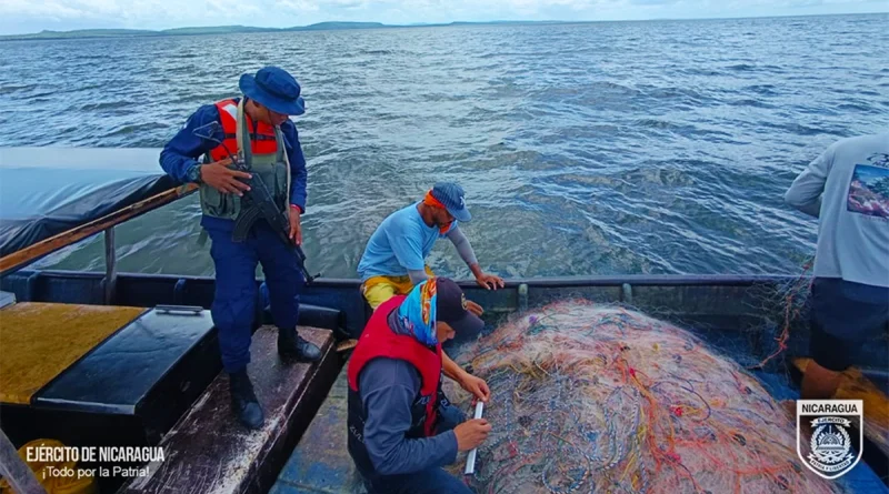 fuerza naval, ejercito de nicaragua, inpesca, rio san juan,