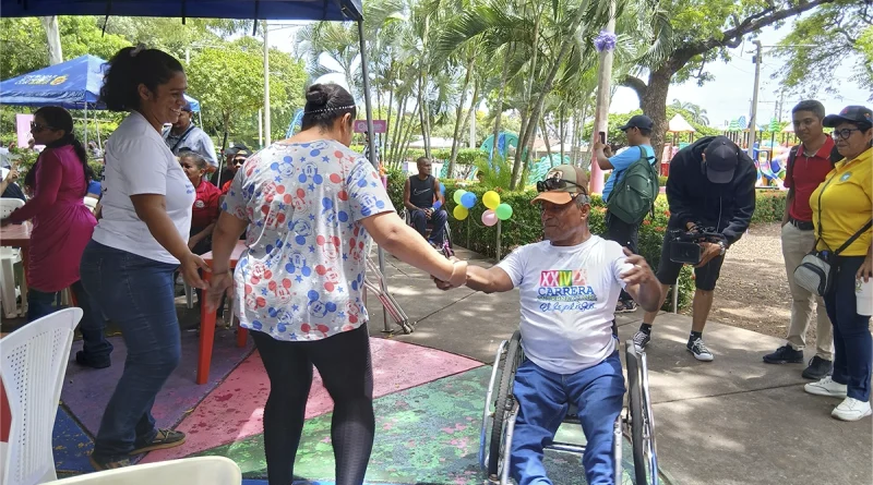 nicaragua, managua, parque los marañones, personas con discapacidad, protagonistas del amor,