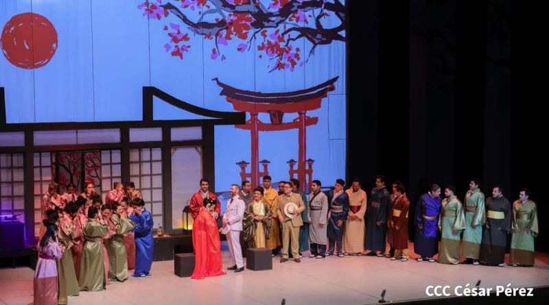 incanto, managua, teatro nacional rubén darío, madama butterfly, laureano ortega murillo