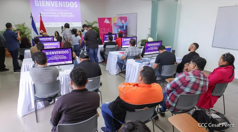 nicaragua, cinemateca, ceneac, taller, creacion de personajes,