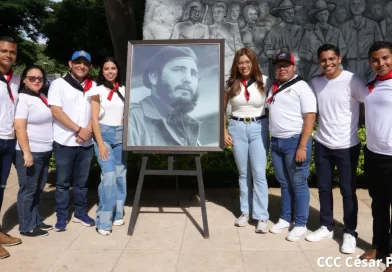 juventud sandinista, tomas Borge, nicaragüa, homenaje, gobierno sandinista,