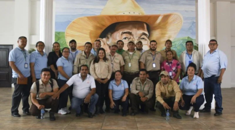 marena, gobierno de nicaragua, guarda ambientales, encuentro,