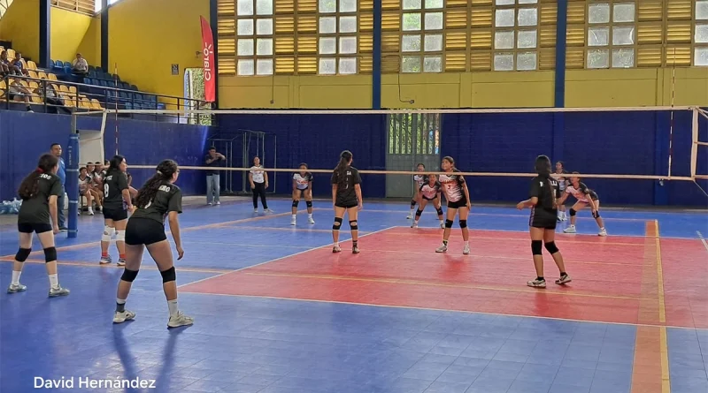 mined, nicaragua, ind, juegos escolares, voleibol,