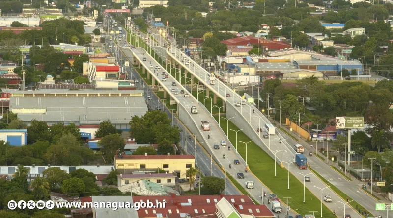 paso a desnivel, comandante julio buitrago, managua, nicaragua,