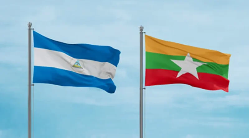 Nicaragua, aniversario, 5 años, relaciones diplomáticas, Myanmar, mensaje,