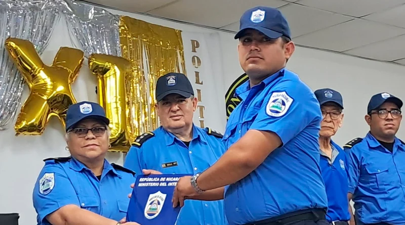 nicaragua, migracion y extranjeria, control fronterizo, graduacion,