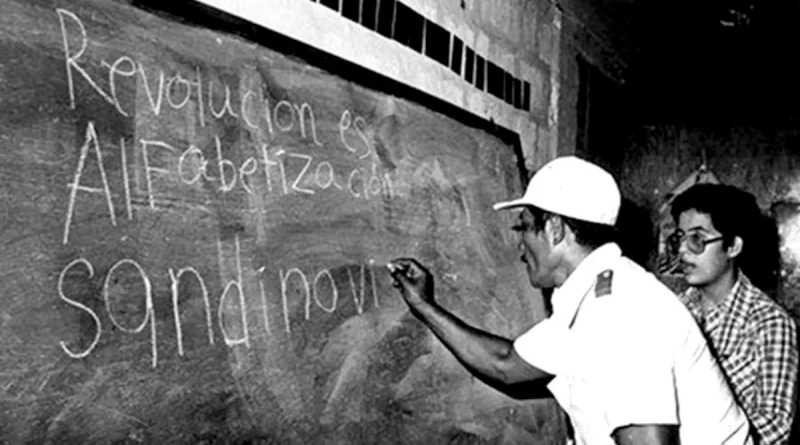 nicaragua, cruzada nacional de alfabetización, Nicaragua, 45 aniversario,