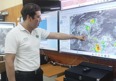 INETER, Onda Tropical 25, vigilancia, monitoreo, Nicaragua, lluvia, precipitaciones,