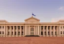 Nicaragua, Palacio Nacional, ilumina, Día de la Bandera Nacional de Rusia, Rusia, conmemora,