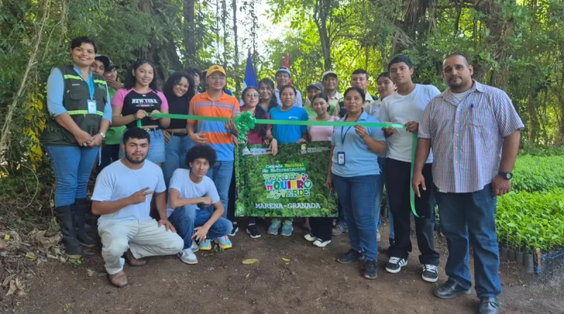 nicaragua, viveros, cuido del medio ambiente, marena, verde que te quiero verde,