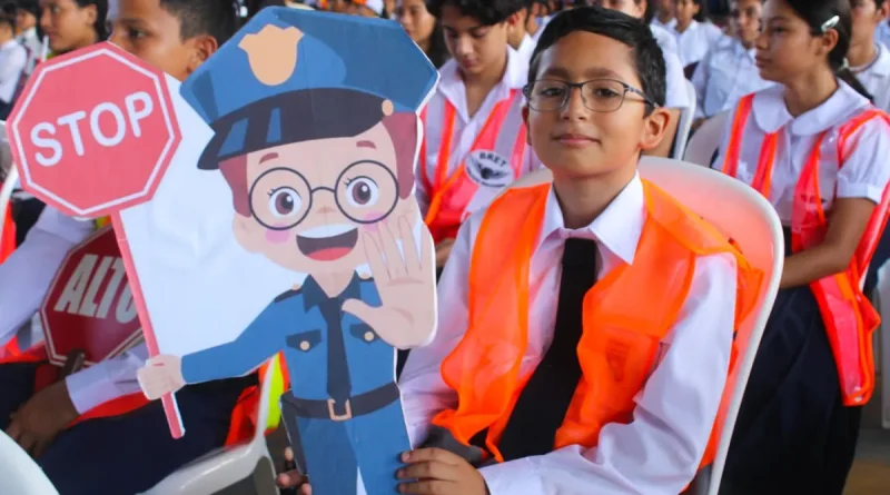 Ocotal, Policía Nacional, jornada nacional de educación vial, Nueva segovia,