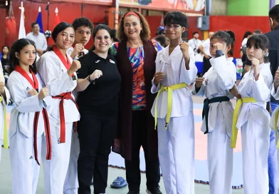 nicaragua, taekwondo, managua, alcaldia de managua, deporte, juegos juveniles 2025,