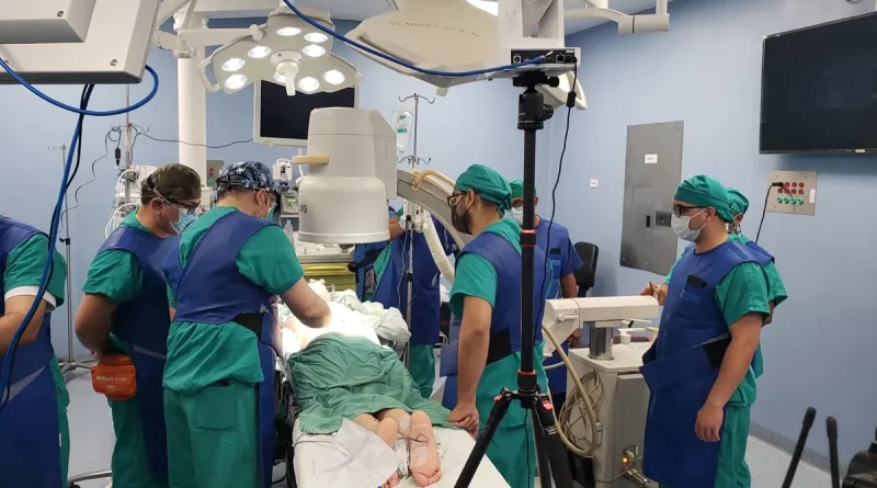 Managua, Nicaragua, operaciones ortopédicas, brigada canadiense, operaciones de columna, remplazo de rodillas, brigada médica, Hospital Manolo Morales,