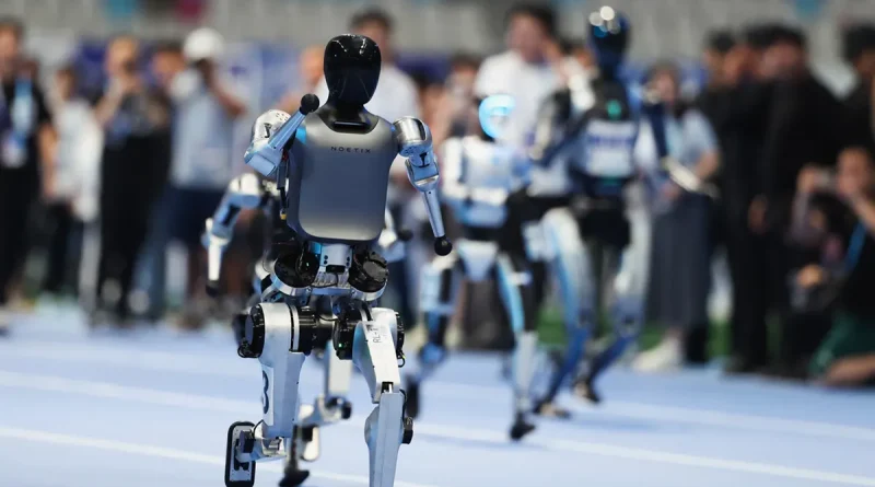 China, Juegos Mundiales de robots Humanoides 2025, robots humanoides, tecnología, primeros juegos de robots,