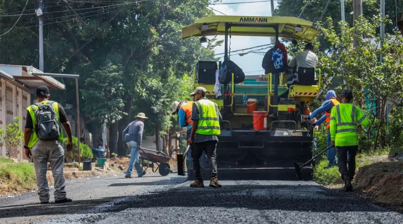 alcaldia de managua, calles para el pueblo, nicaragua, avance, anexo villa libertad,
