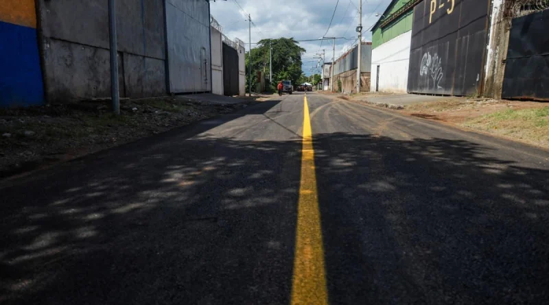 nicaragua, alcaldia de managua, calles para el pueblo,
