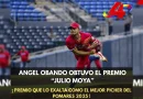 pomares 2025, deportes, beisbol, angel obando, premio, lanzador,