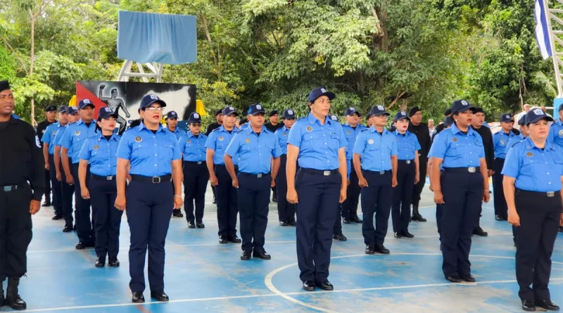 46 aniversario, boaco, nicaragua, ascensos grados, policia de nicaragua, nicaragua