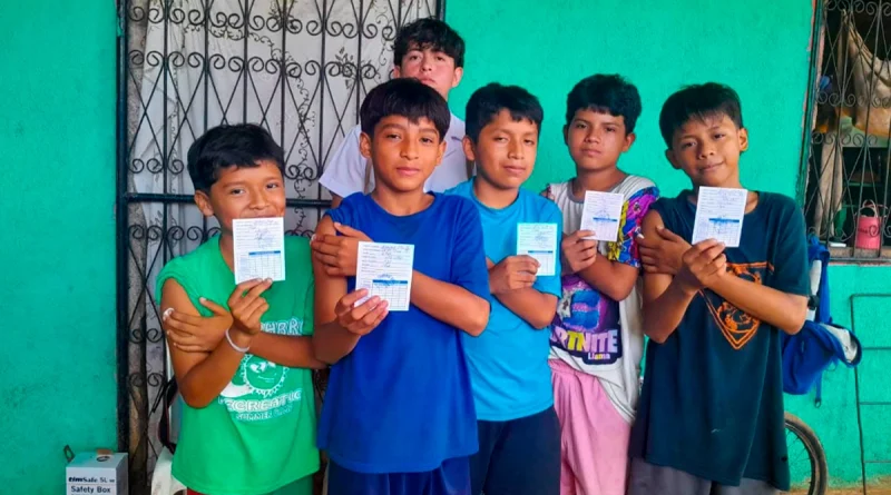 vacunación infantil, nicaragua, minsa, gobierno sandinista, minsa nicaragua, vph en nicaragua