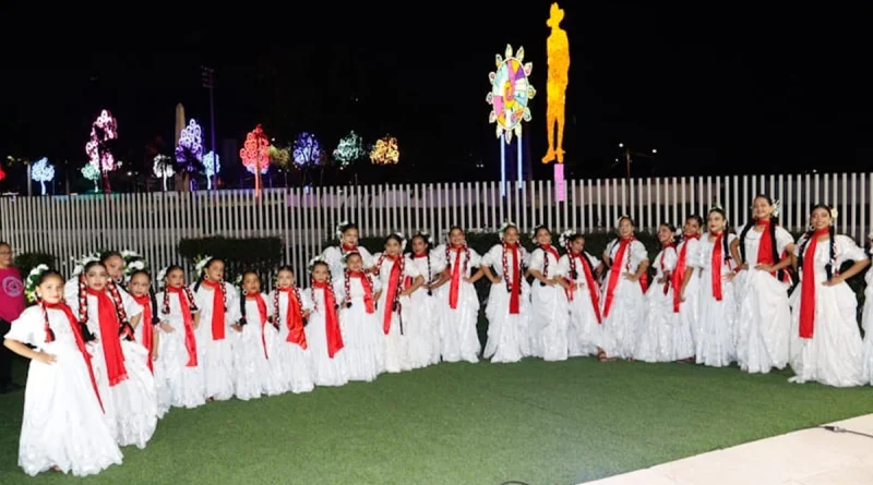 fiestas patrias 2025, movimiento cultural leonel rugama, managua, centro de cultural tino lópez guerra, ballet mestizaje de nicaragua