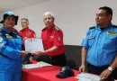 curso de rescate en altura, Bomberos Unidos, bomberos, capacitan, bomberos de Nicaragua, concluyen, formación, rescate vertical,